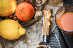 Coffret Opinel Luxe n°8 lame 8,5cm manche en olivier + étui
