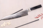 Couteau de chef 24cm japonais Sakai Takayuki Grand Chef Seigaiha Damas 45 couches