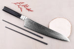 Couteau de chef 24cm japonais Sakai Takayuki Grand Chef Seigaiha Damas 45 couches