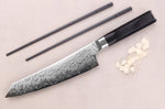 Couteau kengata chef 19cm japonais Sakai Takayuki Grand Chef Seigaiha Damas 45 couches