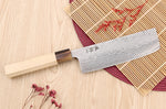 Couteau nakiri 16,5cm japonais artisanal Yuzo Haruto Damas
