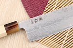 Couteau nakiri 16,5cm japonais artisanal Yuzo Haruto Damas