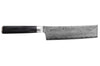 Couteau nakiri 16cm japonais Sakai Takayuki Grand Chef Seigaiha Damas 45 couches