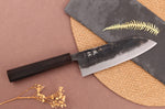 Couteau santoku 16,5cm japonais artisanal Yuzo Shinju BS2