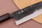 Couteau santoku 16,5cm japonais artisanal Yuzo Shinju BS2