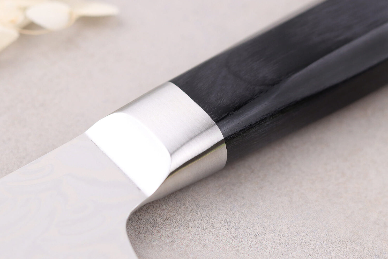 Couteau santoku 18cm japonais Sakai Takayuki Grand Chef Seigaiha Damas 45 couches