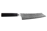 Couteau kengata santoku 16cm japonais Sakai Takayuki Grand Chef Seigaiha Damas 45 couches