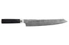 Couteau kengata sujihiki 25cm japonais Sakai Takayuki Grand Chef Seigaiha Damas 45 couches