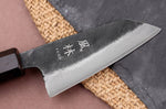 Couteau ko bunka 8cm japonais artisanal Yuzo Shinju BS2