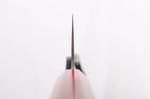 Couteau nakiri 16cm japonais artisanal Takeshi Saji VG10 Rainbow Nashiji