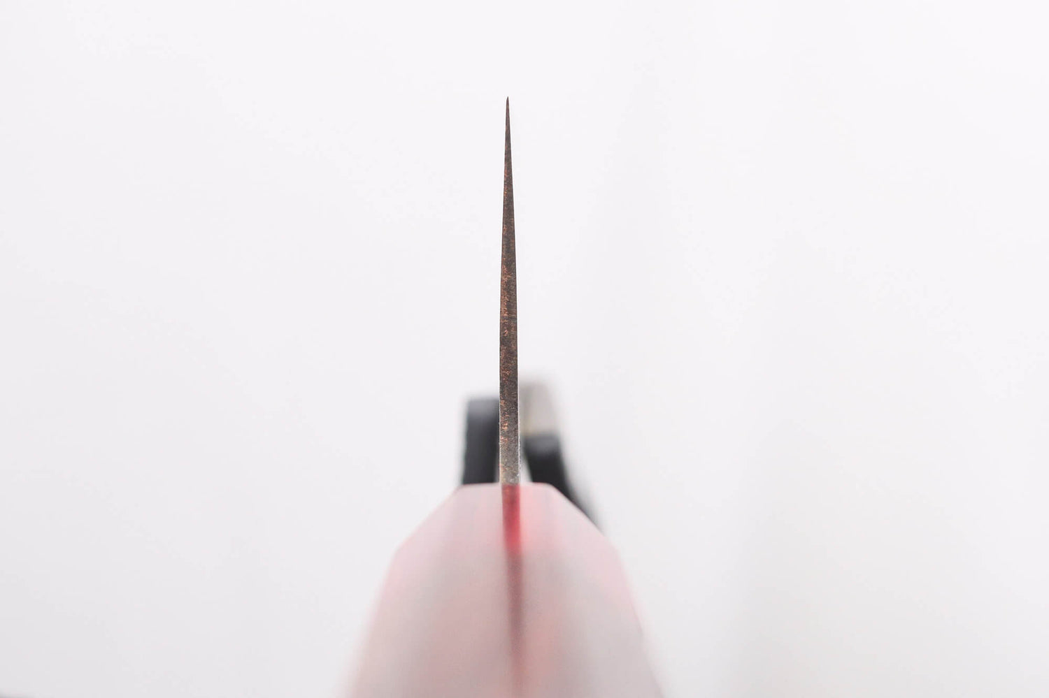 Couteau nakiri 16cm japonais artisanal Takeshi Saji VG10 Rainbow Nashiji