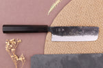 Couteau nakiri 12cm japonais artisanal Yuzo Shinju BS2