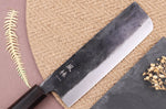 Couteau nakiri 16,5cm japonais artisanal Yuzo Shinju BS2