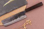 Couteau nakiri 16,5cm japonais artisanal Yuzo Shinju BS2
