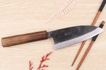 Couteau deba 13,5cm japonais artisanal Hidetsune BS2
