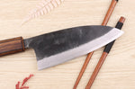 Couteau deba 13,5cm japonais artisanal Hidetsune BS2