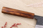 Couteau deba 18cm japonais artisanal Hidetsune BS2