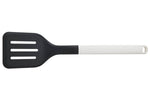 Spatule ajourée Kitchen Aid en nylon 34cm - Blanc porcelaine