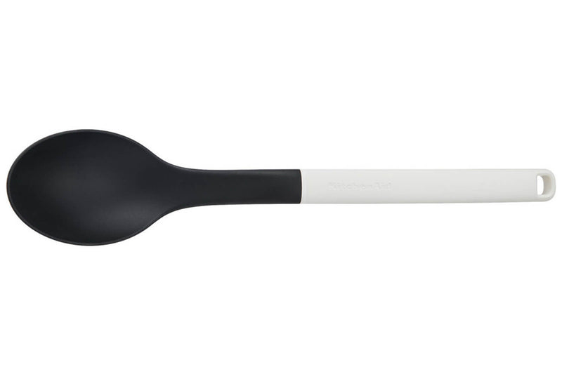 Cuillère à mélanger Kitchen Aid en nylon 34cm - Blanc porcelaine