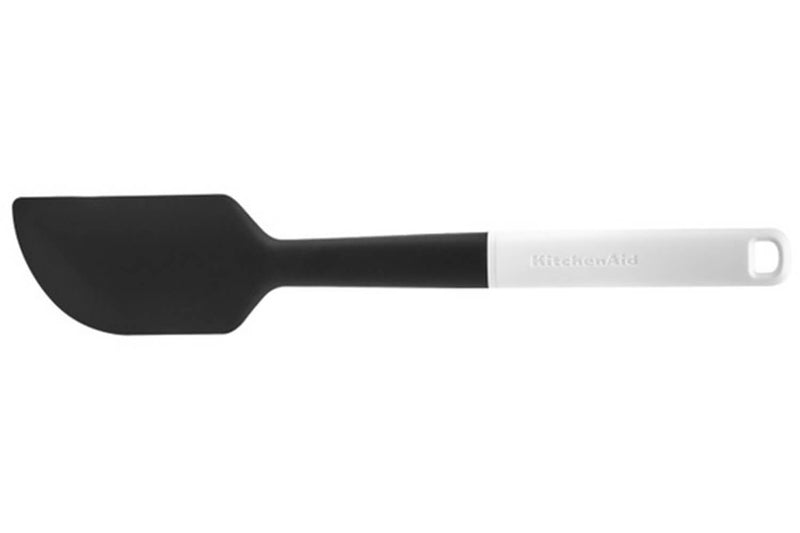 Spatule grattoir Kitchen Aid en silicone 30cm - Blanc porcelaine