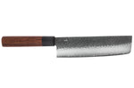 Couteau nakiri 17cm japonais Shizu Hamono Gen VG10 damas