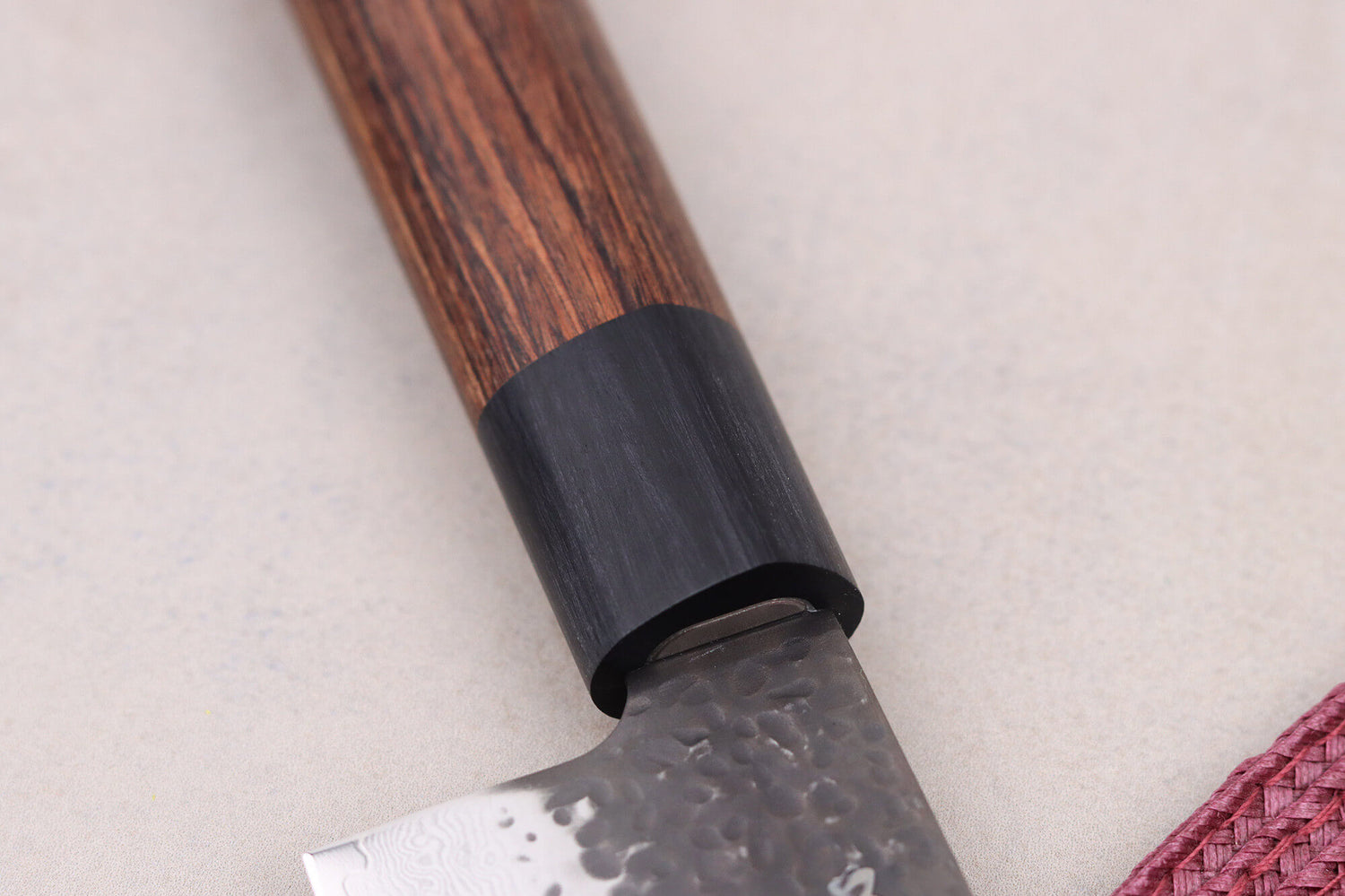 Couteau nakiri 17cm japonais Shizu Hamono Gen VG10 damas
