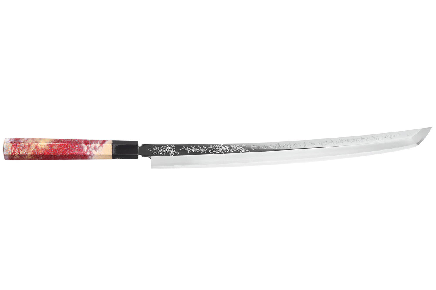 Couteau sakimaru takohiki 39cm japonais artisanal Sakai Takayuki Rinka
