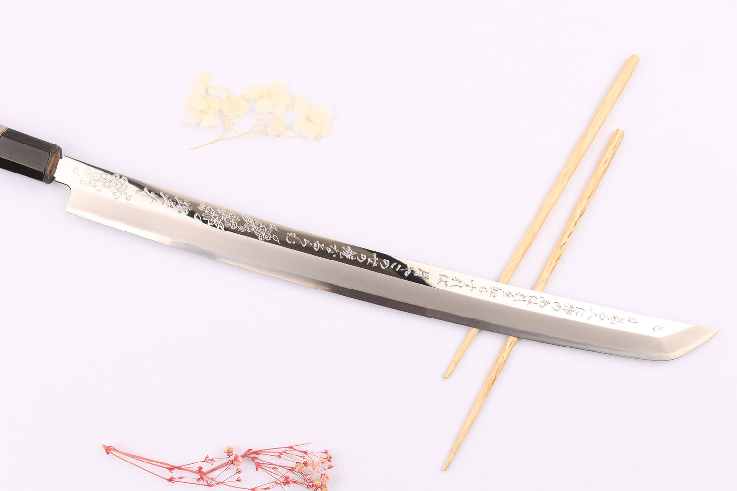 Couteau sakimaru takohiki 39cm japonais artisanal Sakai Takayuki Rinka