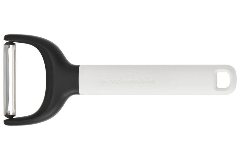 Éplucheur en Y Kitchen Aid en acier inoxydable - Blanc porcelaine