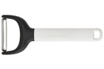 Éplucheur en Y Kitchen Aid en acier inoxydable - Blanc porcelaine