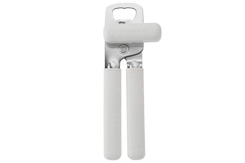 Ouvre-boîte Kitchen Aid en acier inoxydable blanc porcelaine - Blanc porcelaine