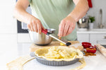 Râpe Kitchen Aid grains fins en acier inoxydable - Rouge