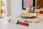 Râpe Kitchen Aid grains fins en acier inoxydable - Rouge
