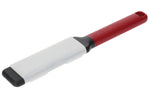 Râpe Kitchen Aid grains fins en acier inoxydable - Rouge