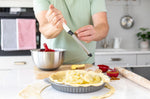 Râpe Kitchen Aid grains fins en acier inoxydable - Blanc porcelaine