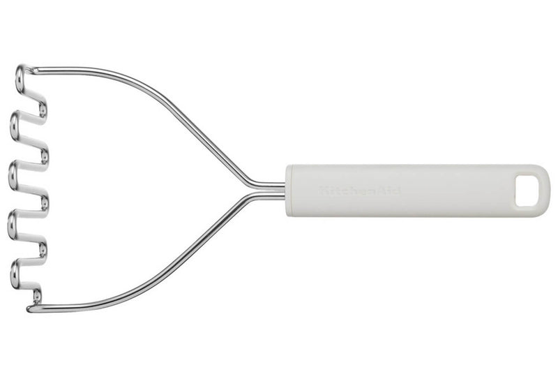 Presse-purée Kitchen Aid en acier inoxydable - Blanc porcelaine
