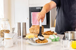 Cuillère ajourée Kitchen Aid en nylon 34cm - Blanc porcelaine