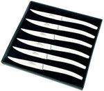 Coffret de 6 couteaux de table Thiers Au Nain tout inox