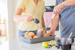 Écumoire Kitchen Aid en acier inoxydable 36,5cm - Blanc porcelaine