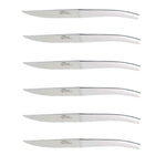 Coffret de 6 couteaux de table Thiers Au Nain tout inox