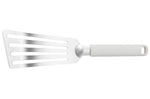 Spatule de cuisine ajourée Kitchen Aid en acier inoxydable 31,5cm - Blanc porcelaine