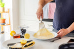 Spatule de cuisine ajourée Kitchen Aid en acier inoxydable 31,5cm - Blanc porcelaine
