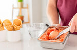 Cuillère à glace Kitchen Aid en acier inoxydable - Blanc porcelaine