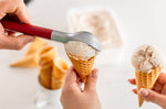 Cuillère à glace Kitchen Aid en acier inoxydable - Rouge
