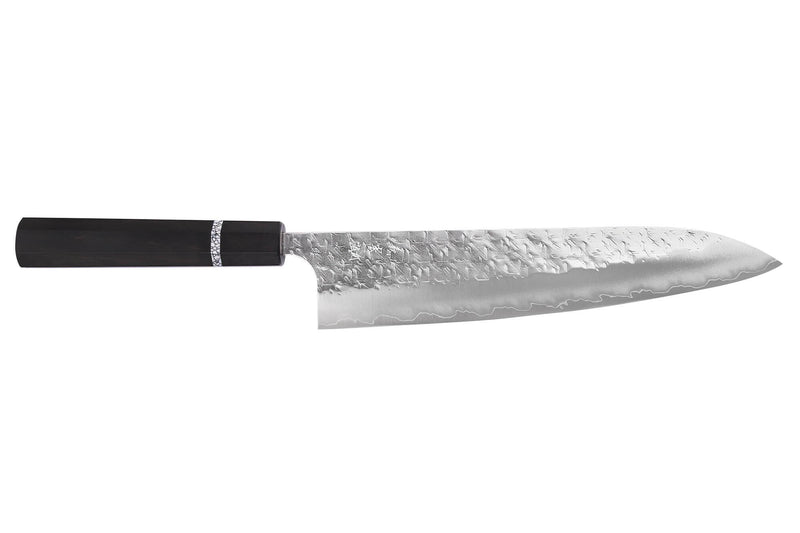 Couteau de chef 24cm japonais artisanal Yoshimi Kato Hyo SG2