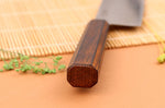 Couteau nakiri 16,5cm japonais artisanal Yuzo Enju Damas 440C
