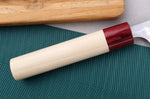 Couteau sujihiki japonais artisanal Masagake Kiri 27cm damas 49 couches