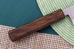 Couteau de chef 18cm japonais artisanal Masutani martelé manche en chêne