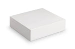 Boîte à gâteaux Patisdécor en carton blanc - 26 x 26 x 5 cm