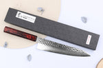 Couteau de chef japonais 21cm Sakai Takayuki Nanairo Wine Damas VG10